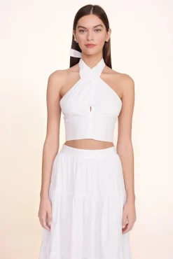 STAUD - SEA SKIRT WHITE