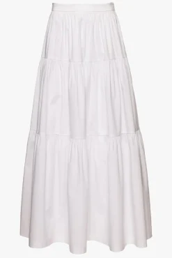 STAUD - SEA SKIRT WHITE