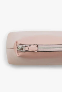 STAUD - SHIRLEY LEATHER BAG DARK BLUSH