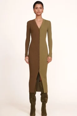 STAUD - SHOKO SWEATER AVOCADO OLIVE