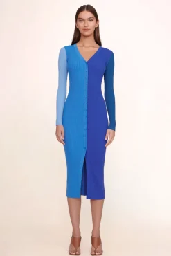 STAUD - SHOKO SWEATER COBALT MULTI