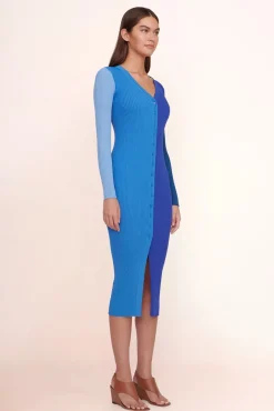 STAUD - SHOKO SWEATER COBALT MULTI