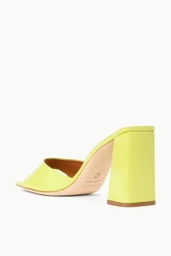 STAUD - SLOANE HEEL PATENT CITRON