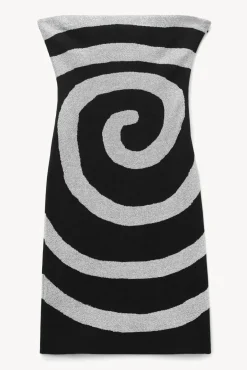 STAUD - SWIRL DRESS ACID SWIRL