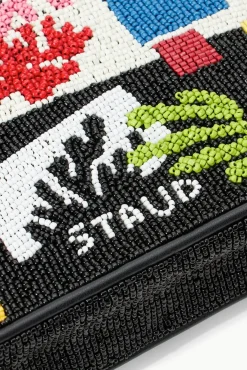 STAUD - TOMMY BAG CORAL PATCHWORK