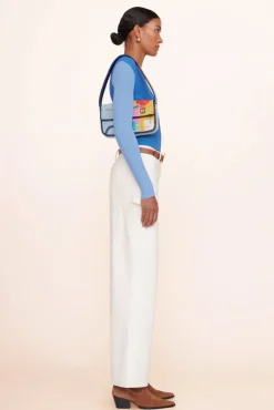 STAUD - TOMMY BEADED BAG EXPRESSIONISM