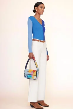 STAUD - TOMMY BEADED BAG EXPRESSIONISM