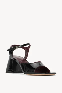 STAUD - TWYLA HEEL BLACK PATENT