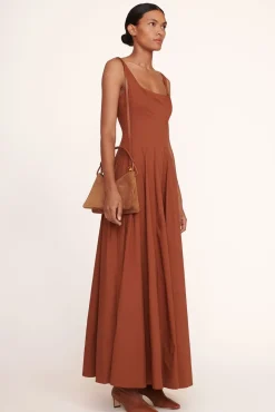STAUD - VALERIE SHOULDER BAG TAN