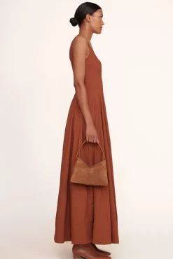 STAUD - VALERIE SHOULDER BAG TAN