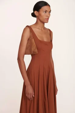 STAUD - VALERIE SHOULDER BAG TAN