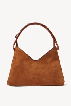 STAUD - VALERIE SHOULDER BAG TAN