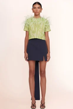 STAUD - VALERY SKIRT NAVY