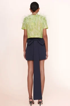 STAUD - VALERY SKIRT NAVY