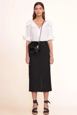 STAUD - VENICE CROSSBODY BLACK PATENT