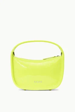STAUD - VENICE CROSSBODY PATENT CITRON