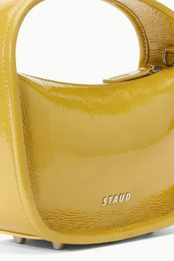 STAUD - VENICE CROSSBODY PATENT FENNEL
