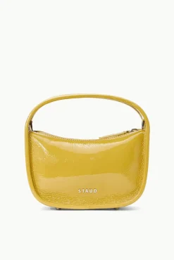 STAUD - VENICE CROSSBODY PATENT FENNEL