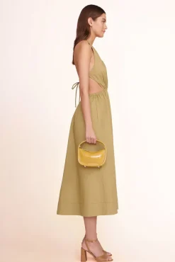 STAUD - VENICE CROSSBODY PATENT FENNEL