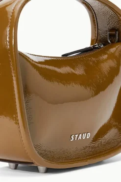 STAUD - VENICE CROSSBODY PATENT ROSEMARY