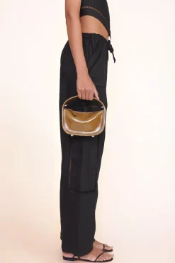 STAUD - VENICE CROSSBODY PATENT ROSEMARY