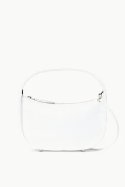 STAUD - VENICE CROSSBODY PATENT WHITE
