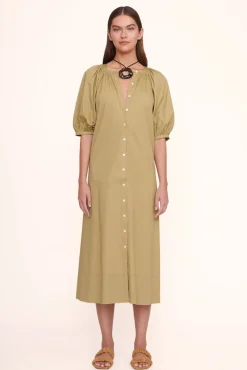 STAUD - VINCENT DRESS KHAKI