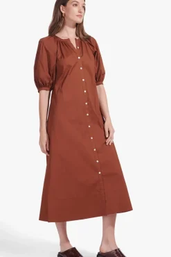 STAUD - VINCENT DRESS TAN