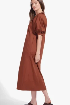 STAUD - VINCENT DRESS TAN
