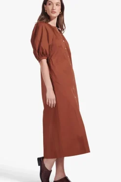 STAUD - VINCENT DRESS TAN