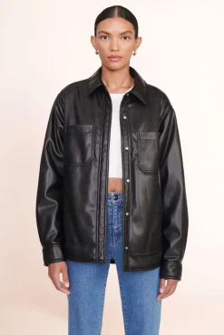 STAUD - VOYAGING JACKET BLACK