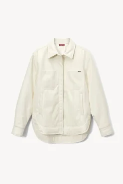 STAUD - VOYAGING JACKET IVORY