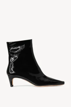 STAUD - WALLY ANKLE BOOT BLACK PATENT