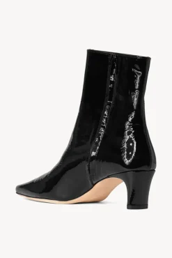 STAUD - WALLY ANKLE BOOT BLACK PATENT