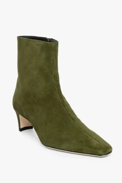 STAUD - WALLY ANKLE BOOT OLIVE