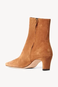 STAUD - WALLY ANKLE BOOT TAN SUEDE
