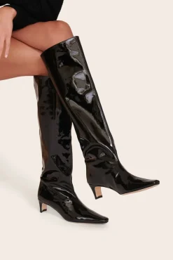 STAUD - WALLY BOOT BLACK PATENT