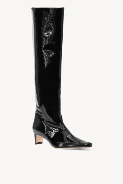 STAUD - WALLY BOOT BLACK PATENT