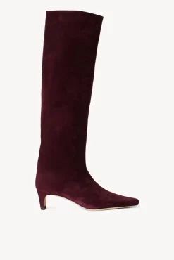 STAUD - WALLY BOOT PLUM