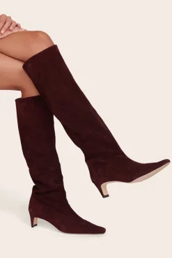 STAUD - WALLY BOOT PLUM