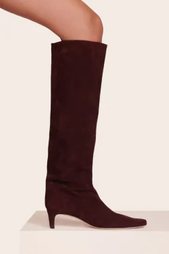 STAUD - WALLY BOOT PLUM