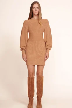 STAUD - WALLY BOOT TAN SUEDE
