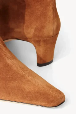 STAUD - WALLY BOOT TAN SUEDE