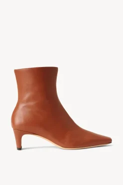 STAUD - WALLY SPLIT ANKLE BOOT TAN