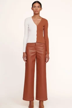 STAUD - WALLY SPLIT ANKLE BOOT TAN