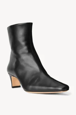 STAUD - WALLY SPLIT ANKLE BOOT BLACK