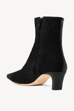 STAUD - WALLY SPLIT ANKLE BOOT BLACK