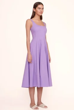 STAUD - WELLS DRESS AMETHYST
