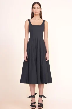 STAUD - WELLS DRESS BLACK