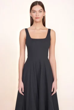 STAUD - WELLS DRESS BLACK